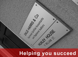 Helping you succeed. Dale-Harris & Co, Accountancy in Redditch